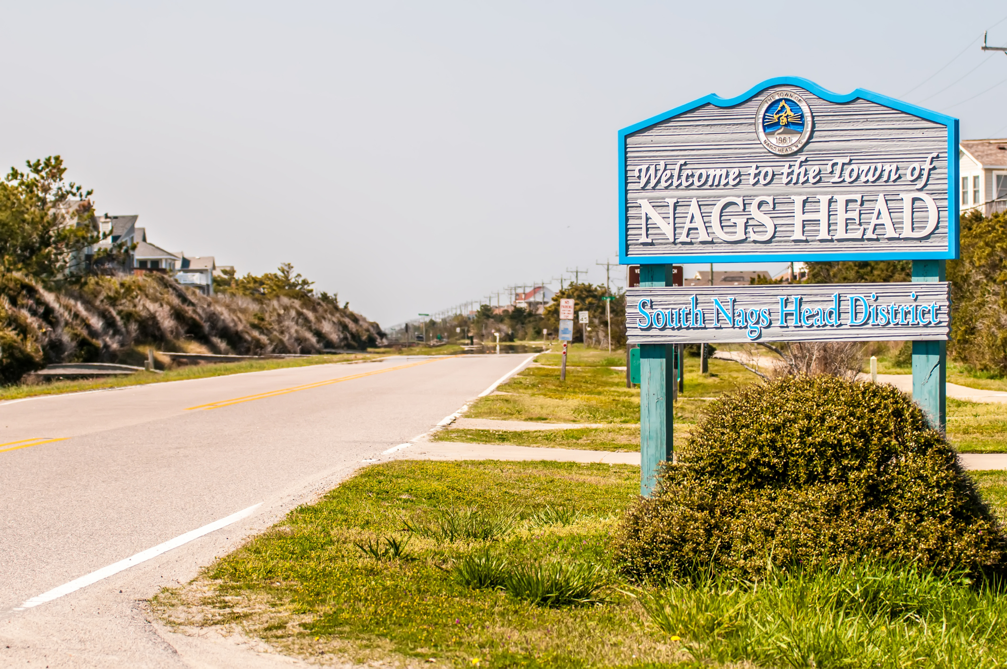 An image of Nags Head Sign